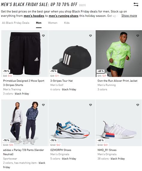 adidas black friday ad